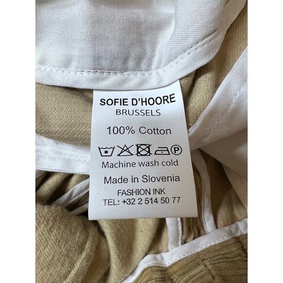 SOFIE D'HOORE corduroy pants 100% Cotton 36 - Picture 8 of 9